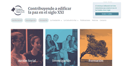 Desktop Screenshot of cartadelapaz.org